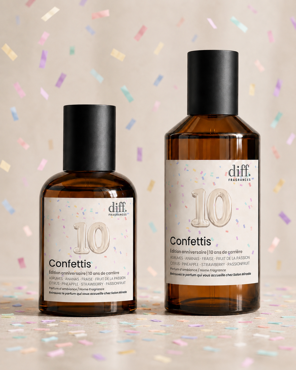 Huile pour diffuseur - Confettis Édition 10 ans de carrière