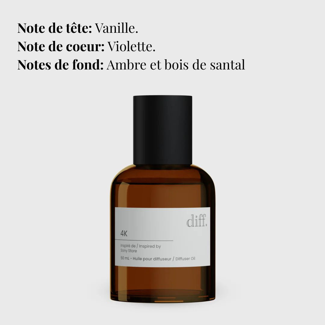 Huile d'ambiance pour diffuseur