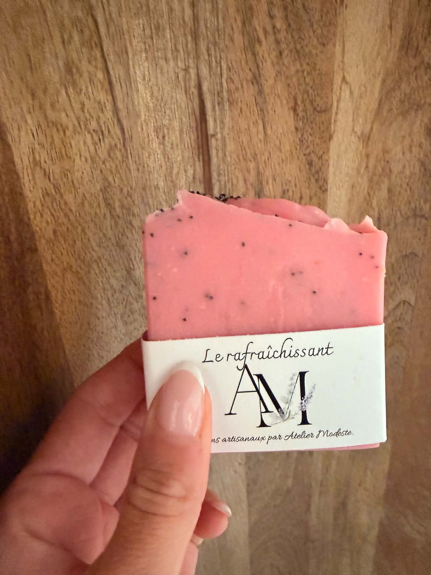 Savon pour le corps exfoliant - Le rafraîchissant