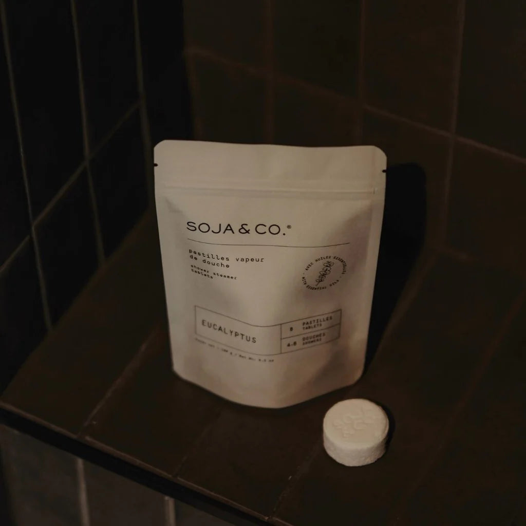 Pastilles vapeur de douche (sachet de 8) | Eucalyptus
