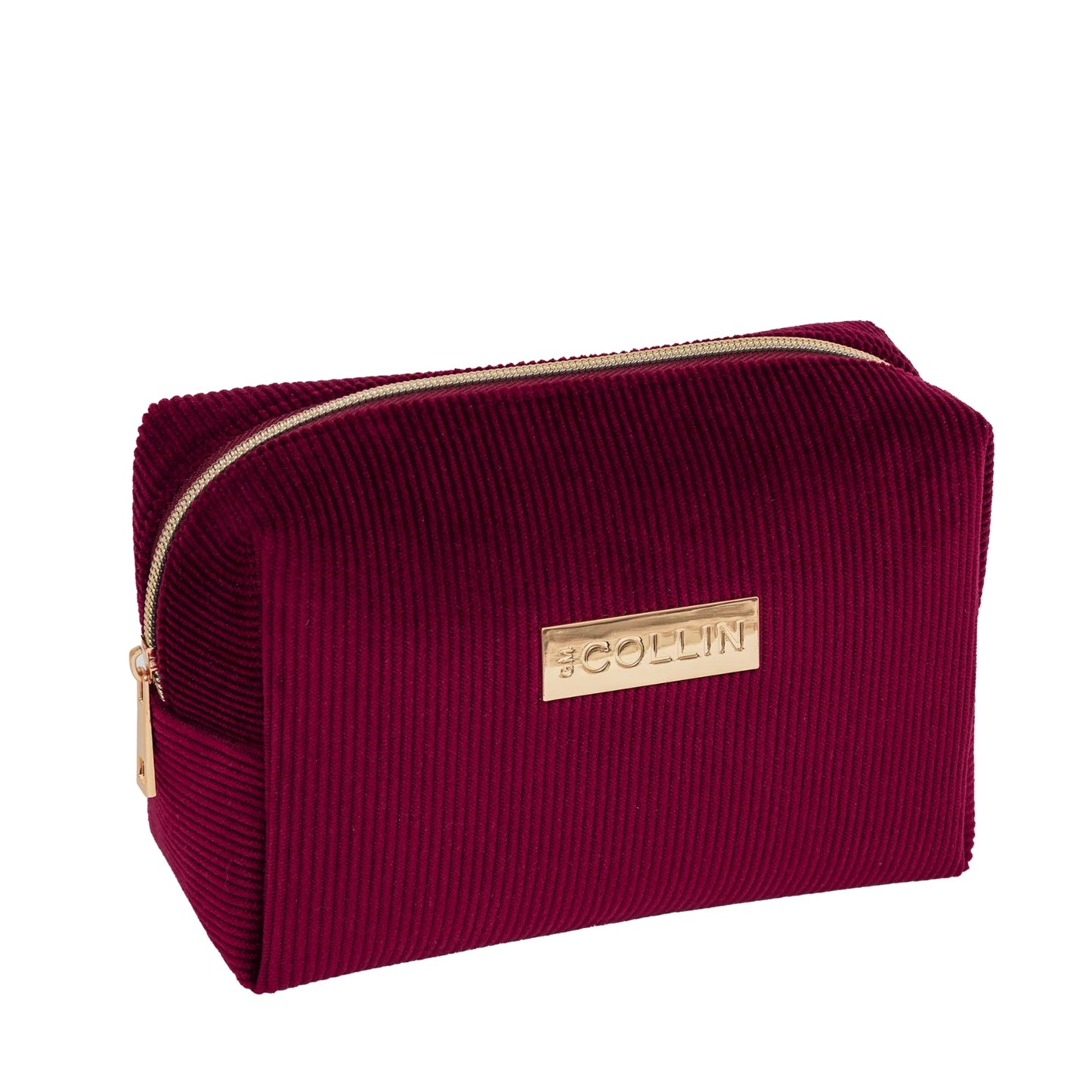 Trousse en velours côtelé