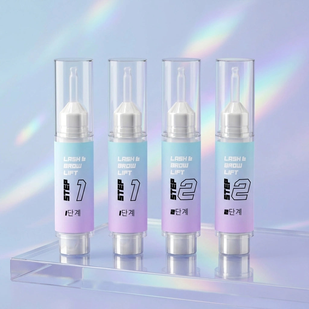 Ensemble duo économique – 2x Lotions Étape 1 & 2 pour lashlift et browlift
