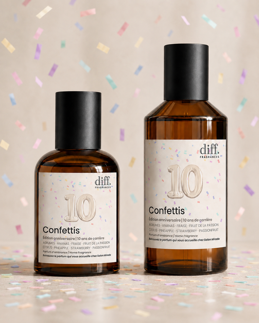 Huile pour diffuseur - Confettis Édition 10 ans de carrière