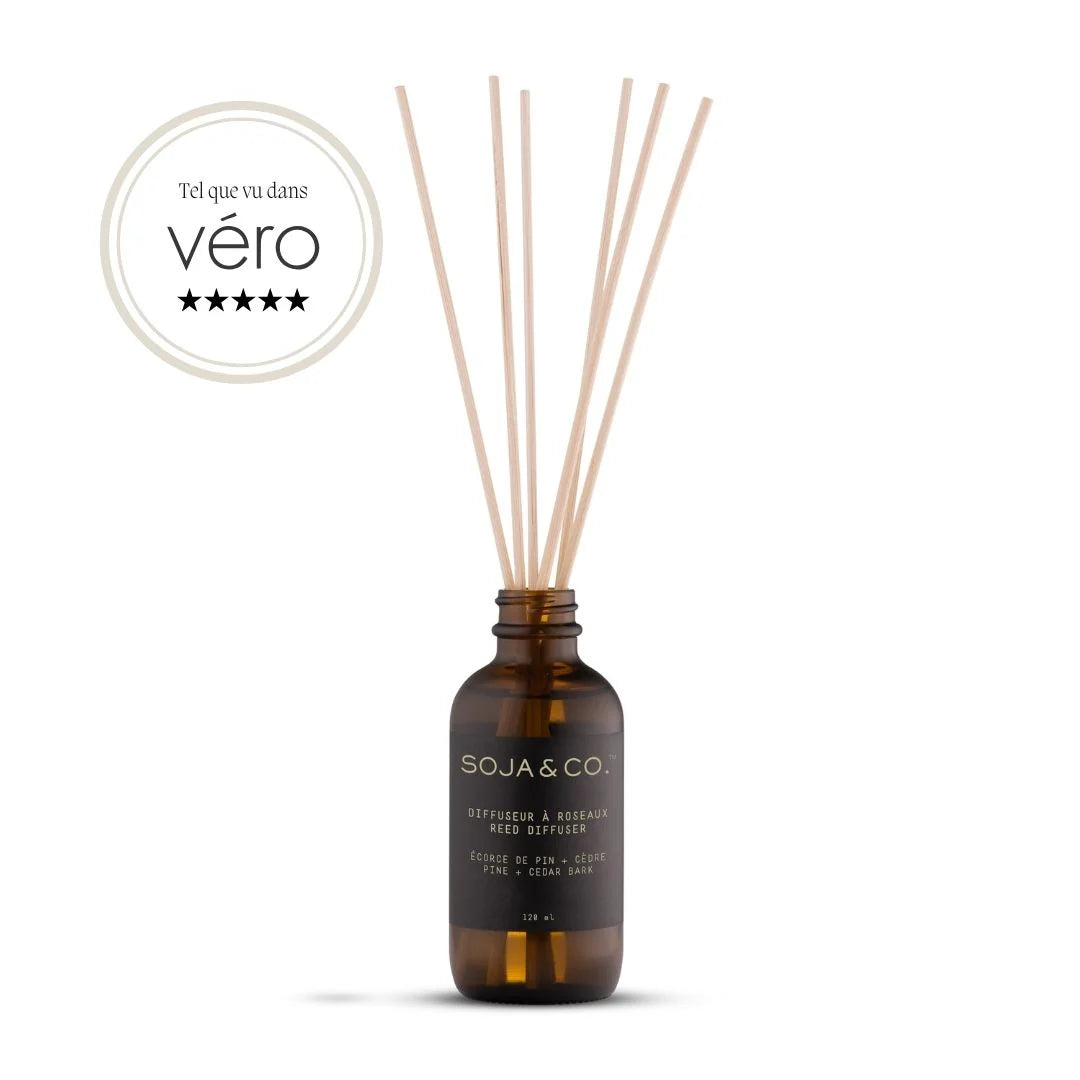 Diffuseur à roseaux | Écorce de pin + Cèdre