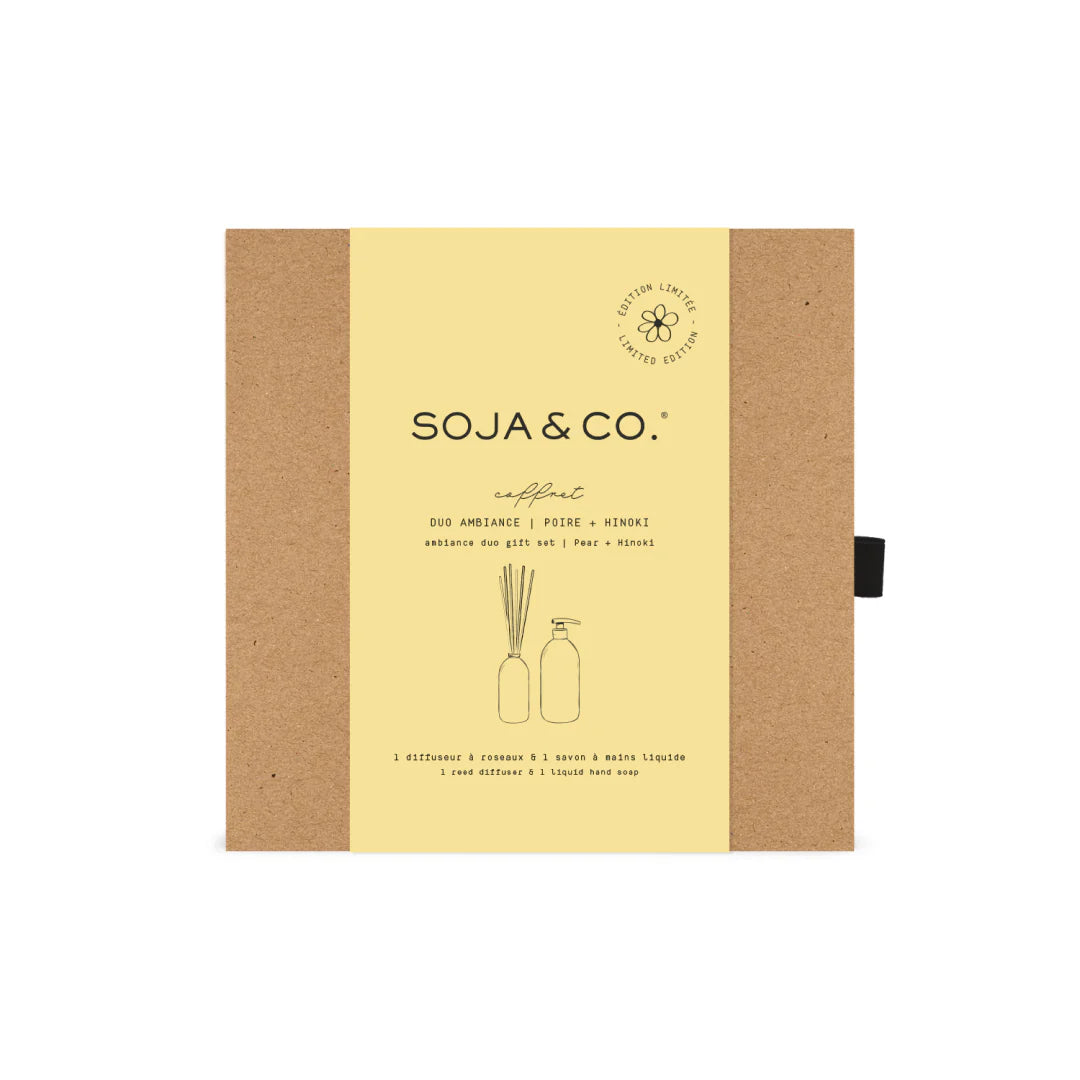Coffret duo ambiance | Poire et Hinoki