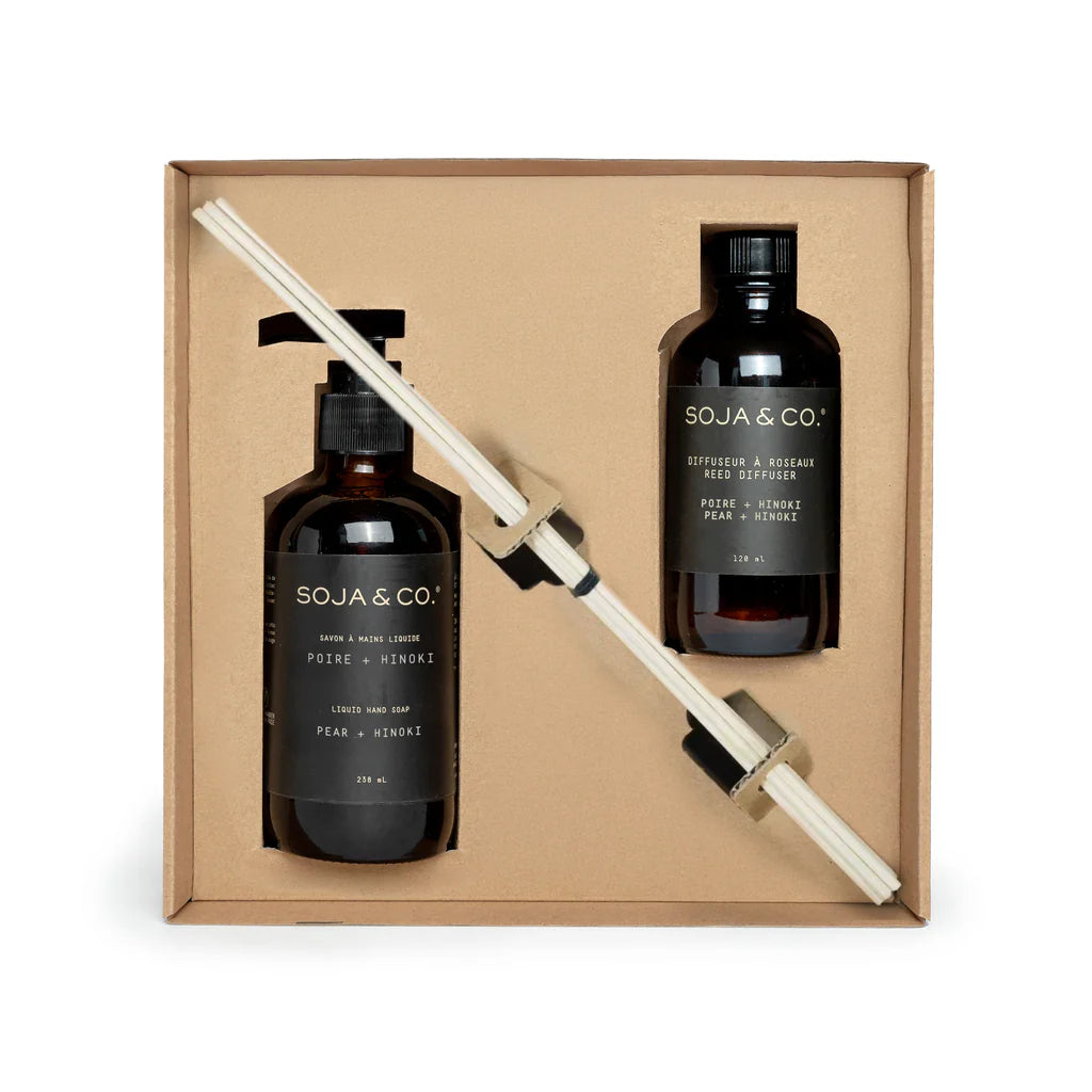Coffret duo ambiance | Poire et Hinoki