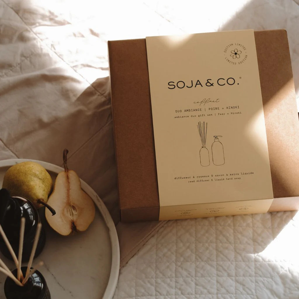 Coffret duo ambiance | Poire et Hinoki