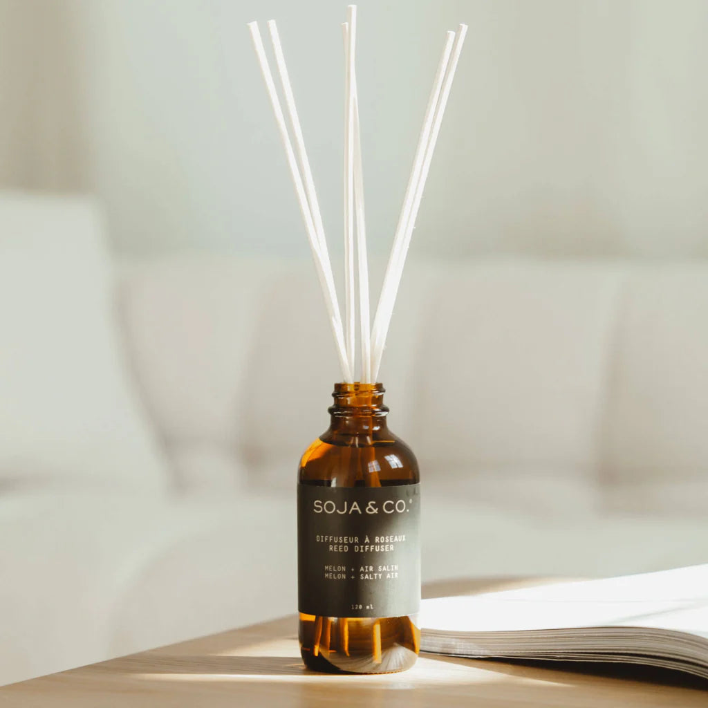 Diffuseur à roseaux | Melon & air salin