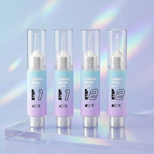 Ensemble duo économique – 2x Lotions Étape 1 & 2 pour lashlift et browlift