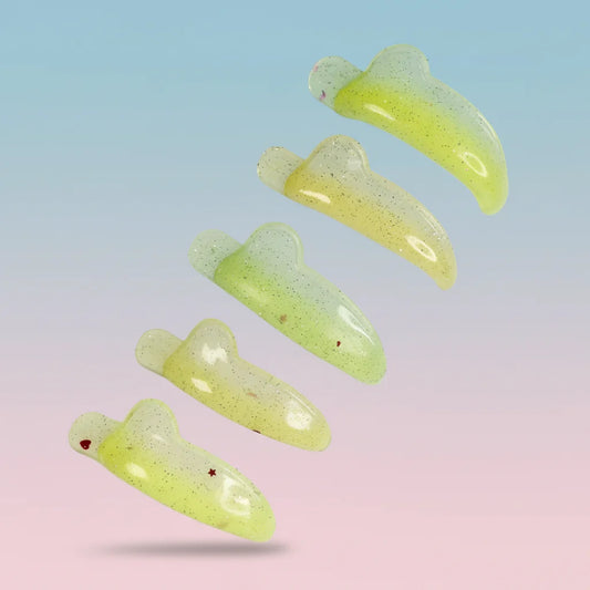 Sweet Banana | Pads goutte ronds ultra doux et adhérents | 10 paires