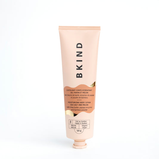 Exfoliant corporel hydratant - Sel marin et melon