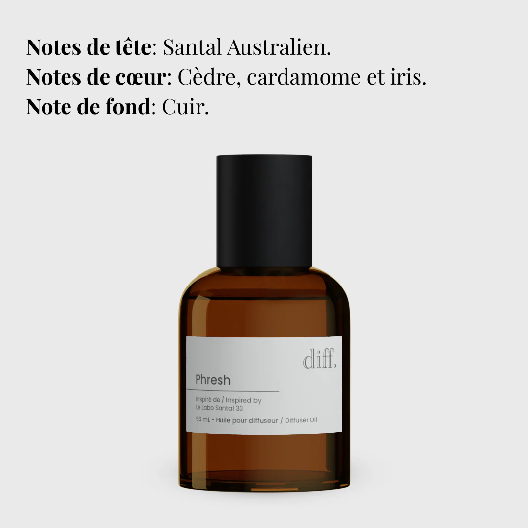 Huile d'ambiance pour diffuseur