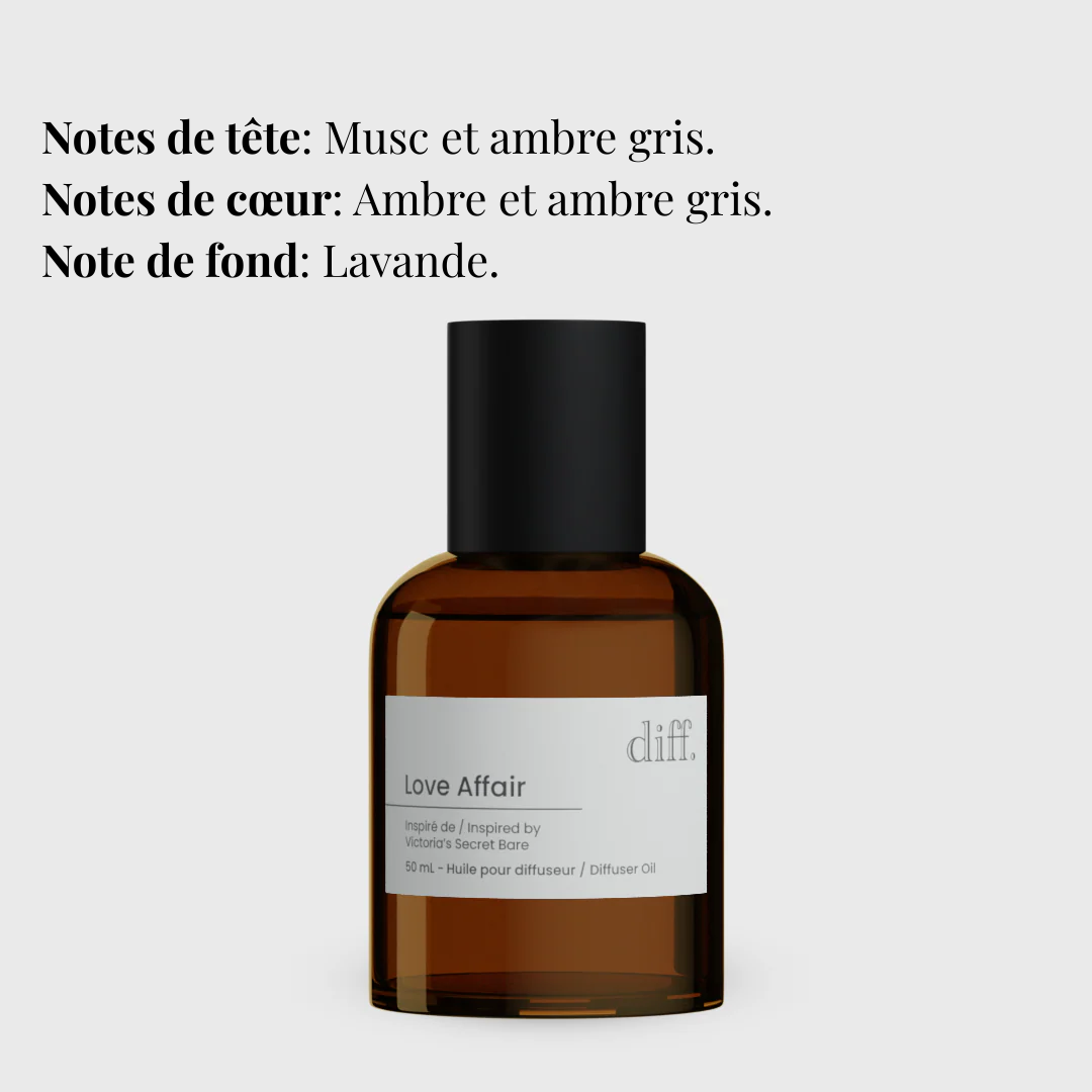Huile d'ambiance pour diffuseur