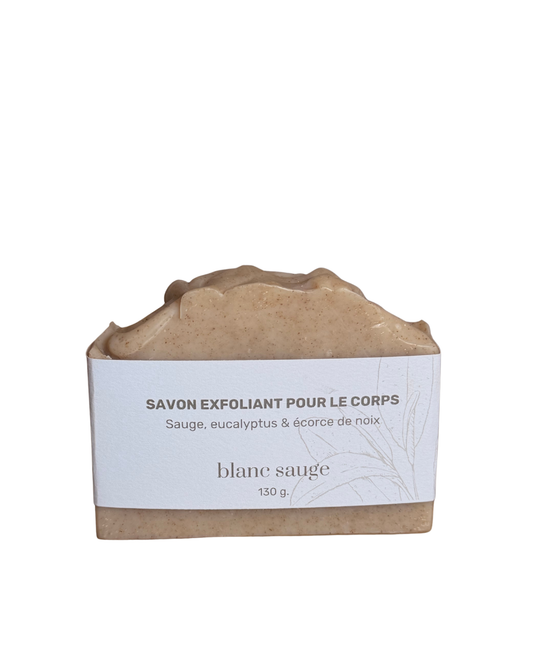 Savon exfoliant pour le corps