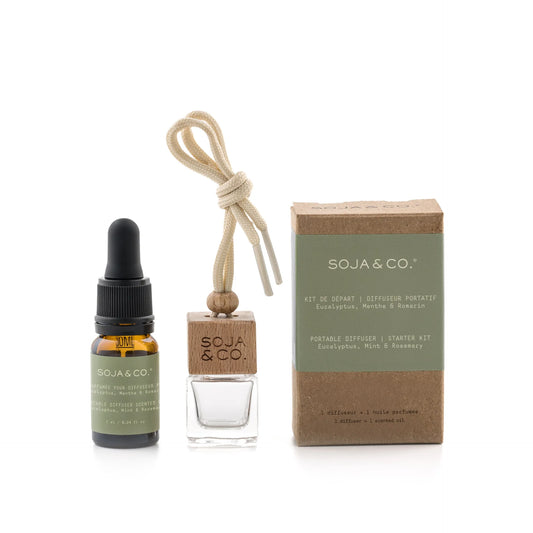 Diffuseur portatif | Eucalyptus, Menthe & Romarin