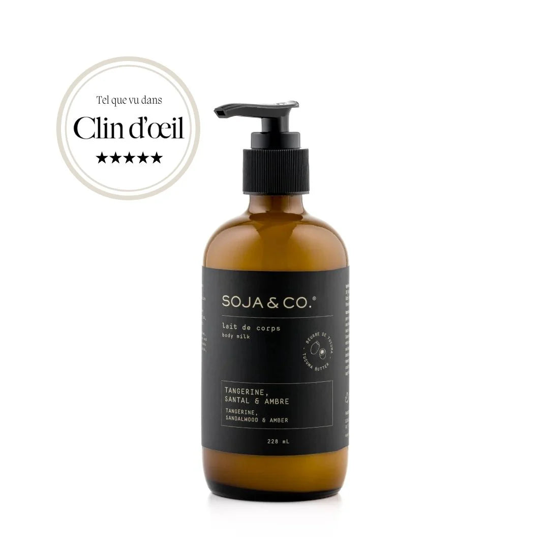 Lait de corps | Tangerine, Santal & Ambre 228ml