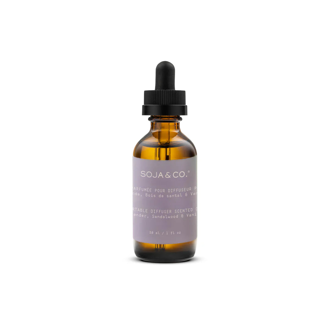 Recharge 30 ml - Diffuseur portatif | Lavande, Bois de santal & Vanille