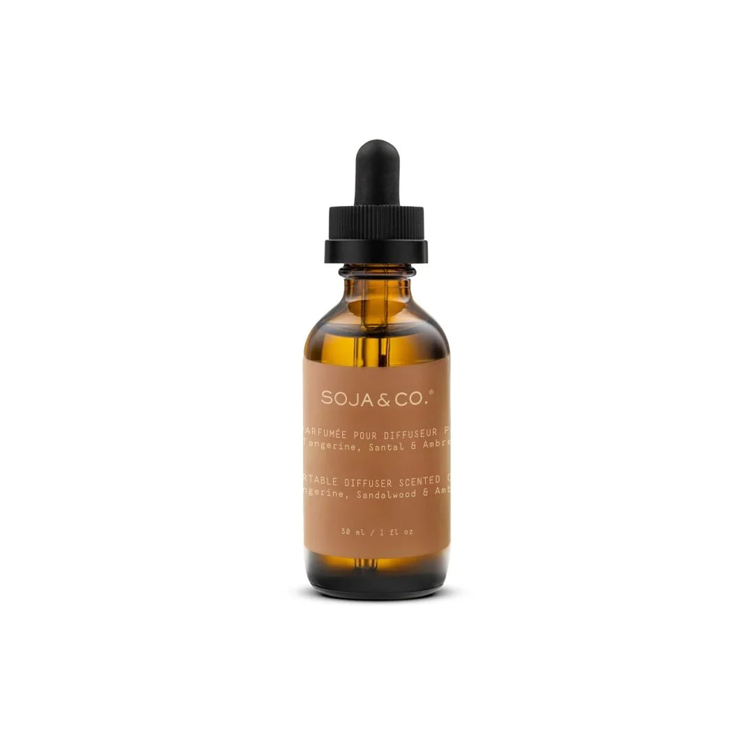 Recharge 30 ml - Diffuseur portatif | Tangerine, Santal & Ambre